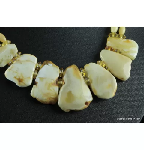 Vintage unique pieces Baltic amber choker 18in