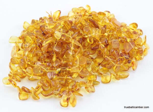 10 Honey Leave  Baltic amber elastic adult bracelets