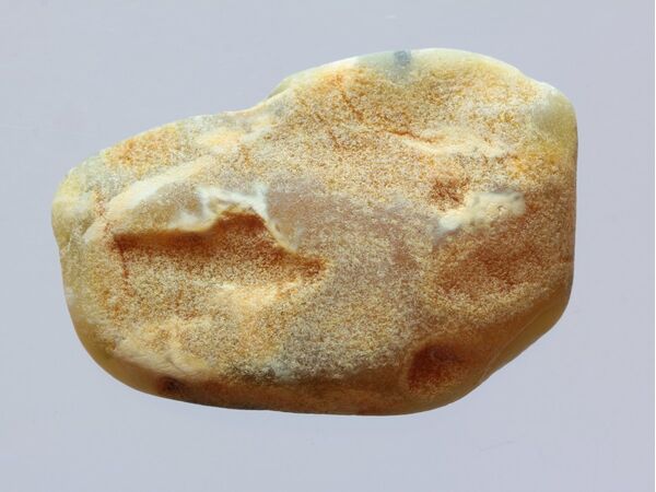 Raw Rough White Genuine Baltic amber 10g Stone