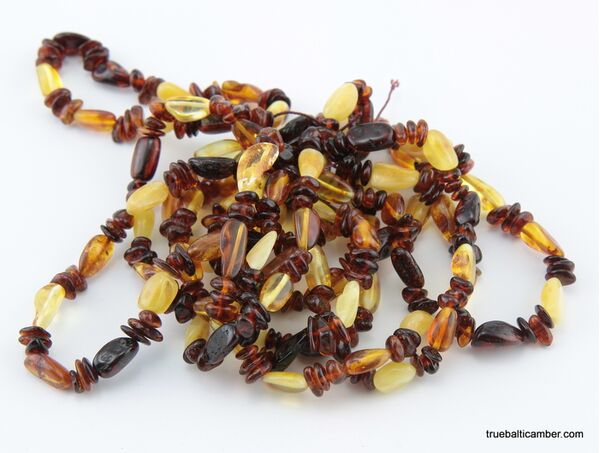 10 BEANS n NUGGETS Baltic amber adult strech bracelets