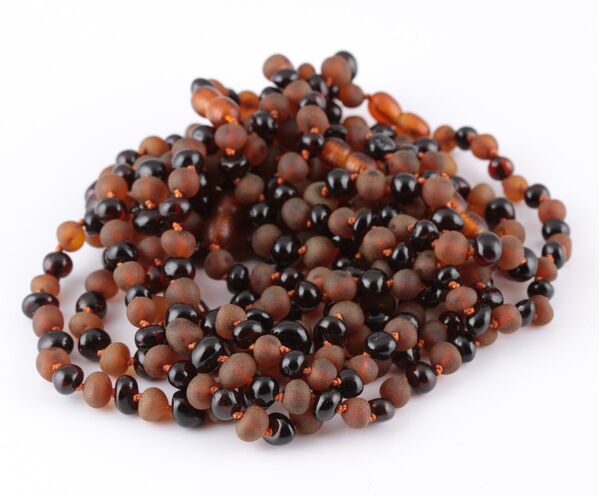 10 Mix Baltic Amber Anklets 25cm