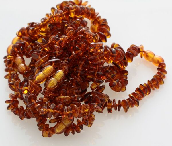 10 Cognac NUGGETS Baltic amber adult bracelets 20cm