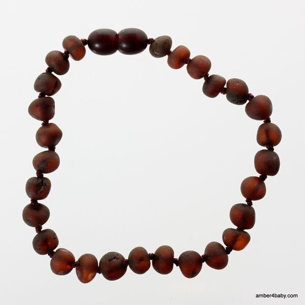 Raw Baltic Amber Bracelet for Adults
