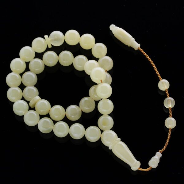Islamic 33 ROUND Baltic amber Prayer beads