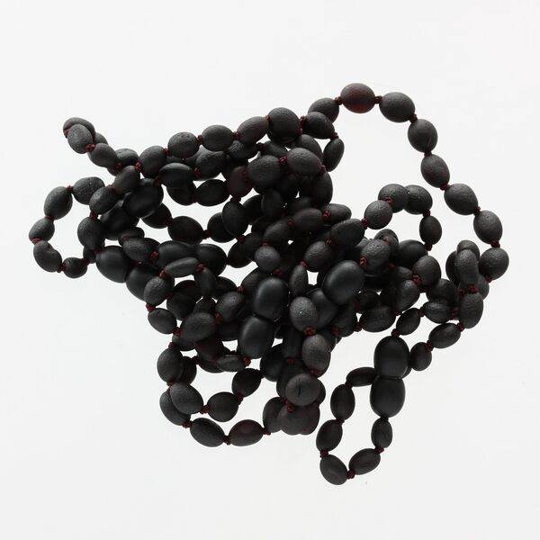 10 Raw Cherry BEANS Baltic amber teething bracelets 14cm