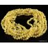 10 HQ Raw Butter BAROQUE Baltic amber adult necklaces