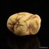 Natural rare Baltic amber resin drop with cracks