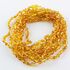 10 Honey BEANS Baby teething Baltic amber necklaces 32cm