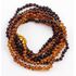 7 BAROQUE Baby teething Baltic amber necklaces 32cm
