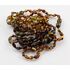 10 BEANS Baltic amber teething Baby bracelets 14cm