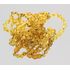 10 Raw Honey BAROQUE Baltic amber teething bracelets 14cm