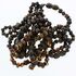 10 Unpolished Dark BAROQUE Baltic amber teething bracelets 14cm