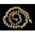 Milky BAROQUE beads Baltic amber necklace 45cm