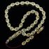 Islamic 33 Prayer Carved OLIVE Baltic amber beads rosary