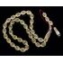 Islamic 33 Prayer Carved OLIVE Baltic amber beads rosary