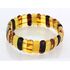 Multi pieces Baltic amber stretchy bracelet 20cm