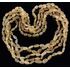 5 Raw Honey BEANS Baltic amber adult necklaces 55cm
