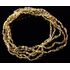 5 Honey BEANS Baltic amber adult necklaces 55cm