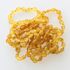 10 Raw Honey BEANS Baltic amber teething bracelets 14cm
