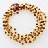 5 Multi AROQUE Baby teething Baltic amber necklaces 36cm
