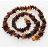Multi CHIPS Baltic amber necklace 47cm