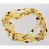 5 Mix BEANS Baltic amber adult necklaces 51cm