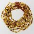 10 Raw Mix BAROQUE Baltic amber teething necklaces 33cm