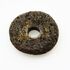 Raw Donut shape Baltic amber pendant medallion