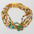 5 Honey Gems Baltic Amber teething necklaces 33cm