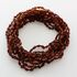 10 Cognac BEANS Baltic amber teething Baby necklaces 35cm