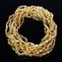 10 Lemon BEANS Baby teething Baltic amber necklaces 32cm