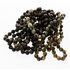 10 Raw Dark ROUND Baltic amber anklet bracelets 25cm