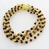 5 Multi BAROQUE Baltic amber teething necklaces 30cm