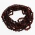 10 Ruby CHIPS Baby teething Baltic amber necklaces 32cm