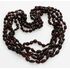 5 Cherry BEANS Baltic amber adult necklaces 51cm