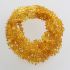 10 Lemon CHIPS Baby teething Baltic amber necklaces 32cm