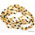5 Multi BEANS Baltic amber adult wholesale necklaces