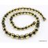 Faceted Baltic amber ROUND beads necklaces 18in