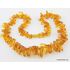 Honey THORNS Baltic amber necklace 24in