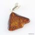 Baltic amber CARVED pendant