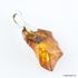 Small Baltic amber CARVED pendant