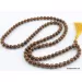 Tibetan Buddhist Mala Prayer 108 PRESSED Baltic amber beads