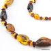 Tumble stones Baltic amber necklace