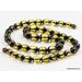 Facet Cut OLIVE beads Baltic amber necklace 23in