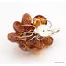 Grape bunch Baltic amber pendant