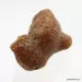 Natural rare Baltic amber resin drop with cracks
