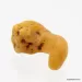Natural rare Baltic amber resin drop with cracks