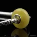 Butter PANDORA style Baltic amber bead Charm
