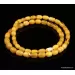 Vintage Egg Yolk BARREL Baltic amber unisex necklace