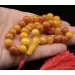 Vintage Egg Yolk Islamic 33 Baltic amber Prayer ROUND beads